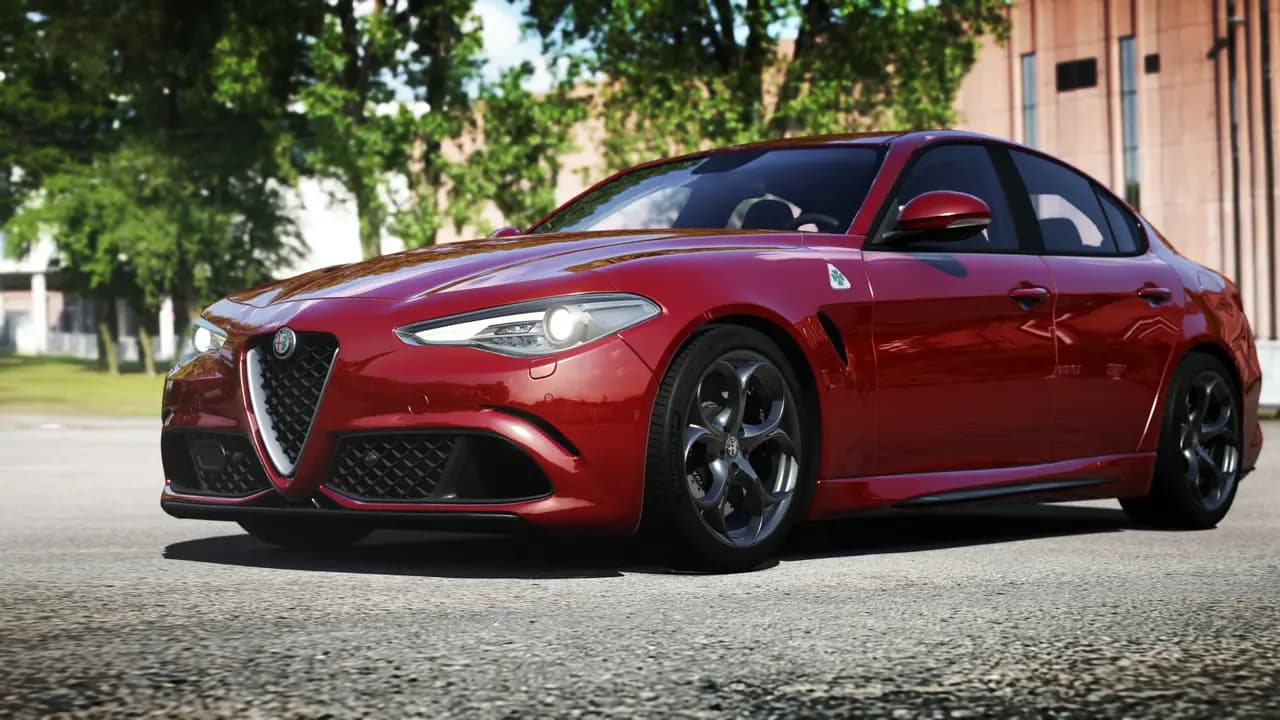Assetto Corsa-ის სათამაშო კადრი თამაშის მიმდინარეობისას.