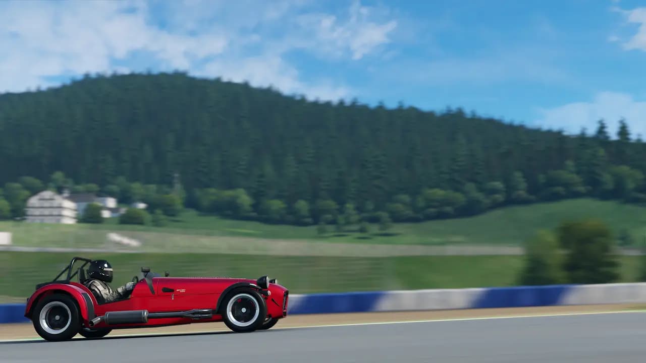 Automobilista 2-ის სათამაშო კადრი თამაშის მიმდინარეობისას.
