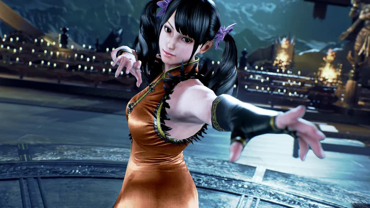 TEKKEN 7-ის სათამაშო კადრი თამაშის მიმდინარეობისას.