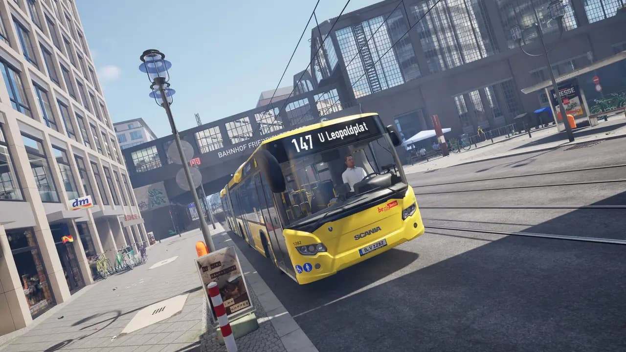 The Bus-ის სათამაშო კადრი თამაშის მიმდინარეობისას.