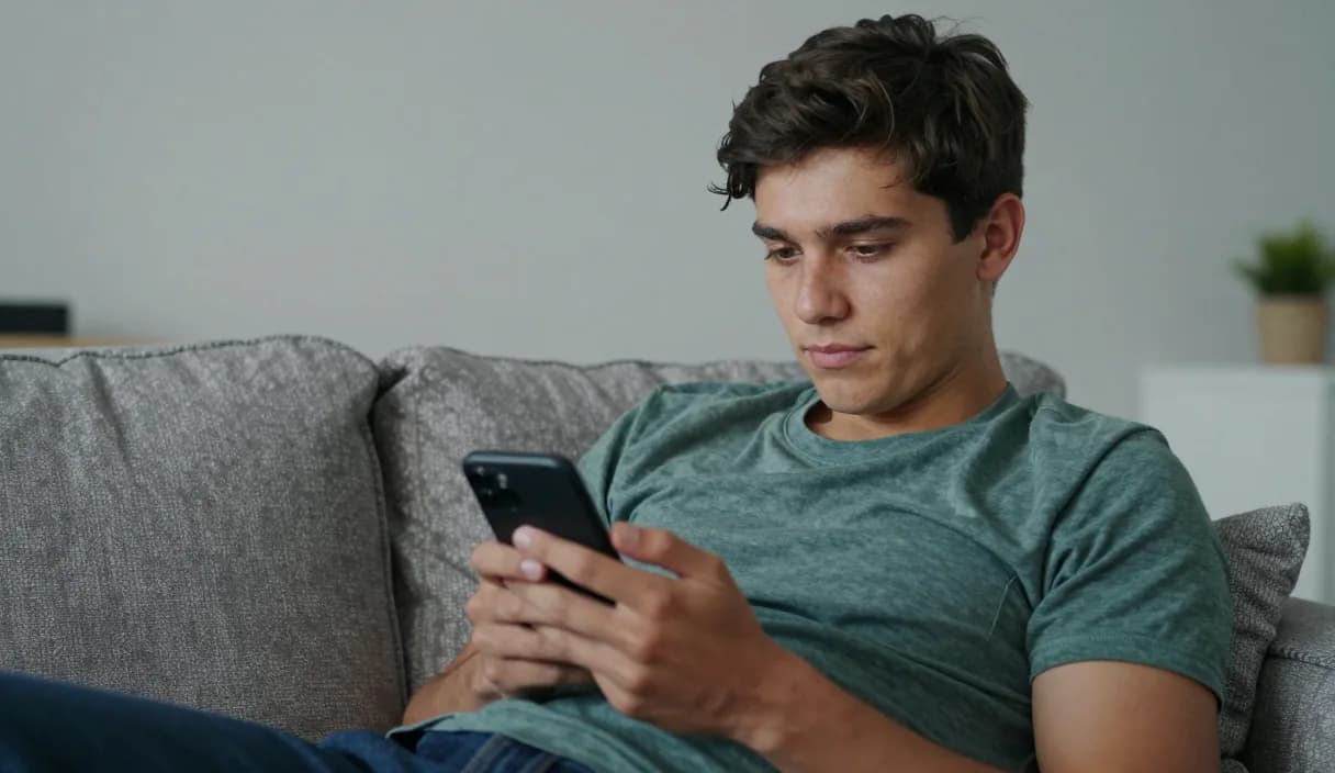 A money transfer for a mobile gamer on a phone