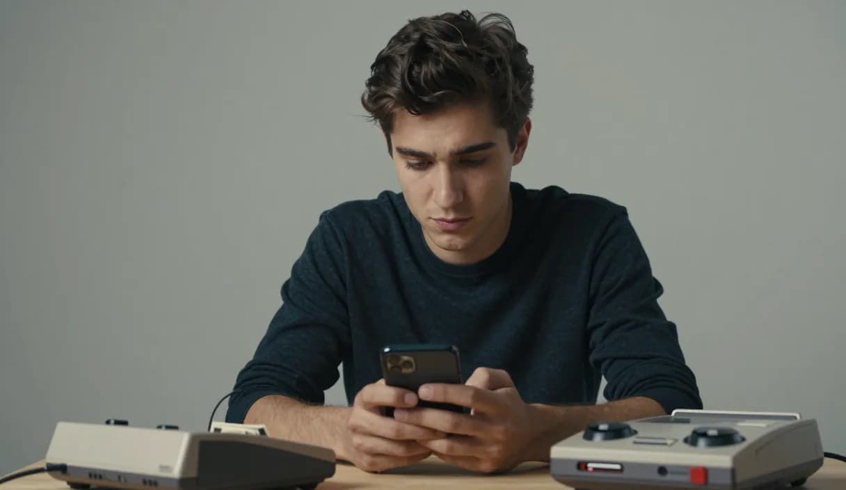 A money transfer for a retro gamer on a phone