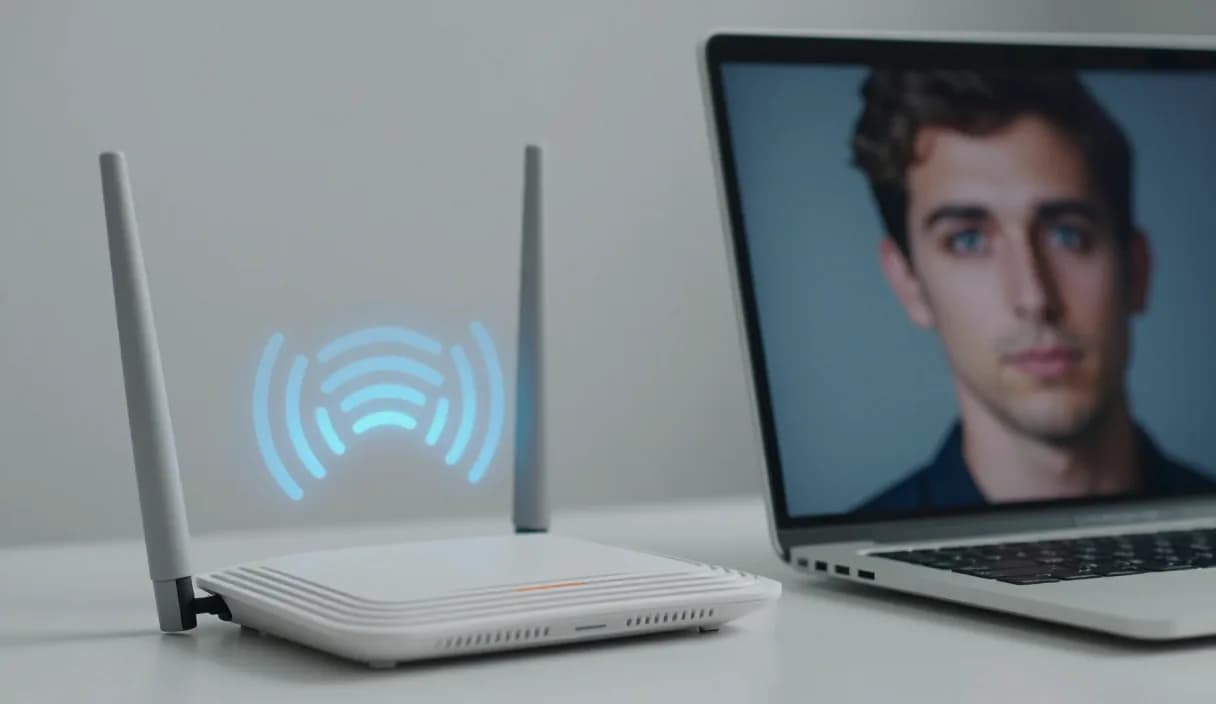 wifi როუტერი ლეპტოპთან, სტრიმინგი ნელ ინტერნეტზე