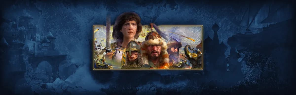 Age of Empires IV: Anniversary Edition-ის ოფიციალური არტი. ჟანრი სტრატეგია, სტუდია World's Edge.