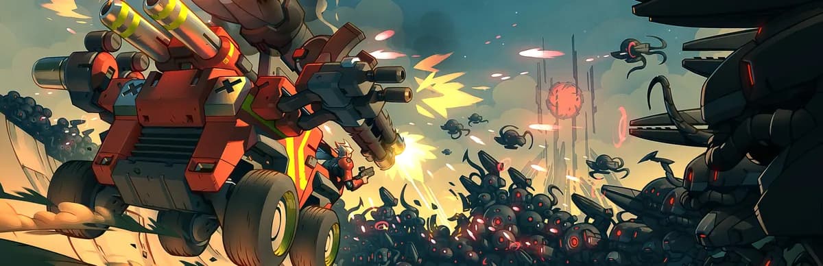 TerraTech Legion-ის ოფიციალური არტი. ჟანრი ექშენი, სტუდია Payload Studios.
