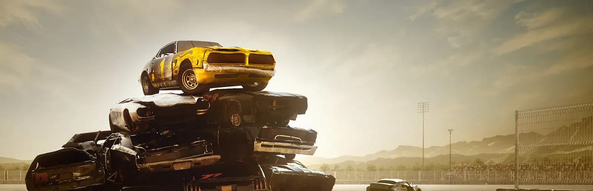 Wreckfest-ის ოფიციალური არტი. ჟანრი ექშენი, სტუდია Bugbear.